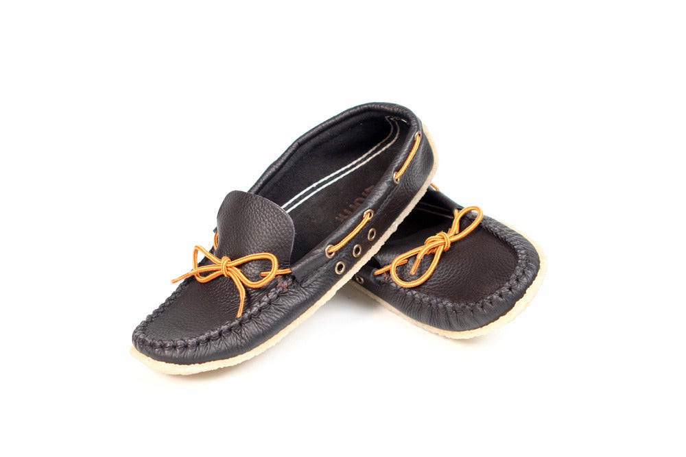 Image of // LOWTOP MOCCASINS BLACK