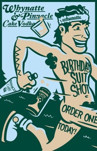 Image of Whynatte "Birthday Suit" Print (18x24)