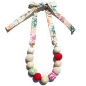Image of Lime and Raspberry Necklace