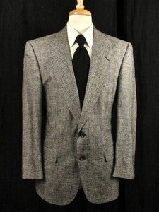 Image of Vintage Plaid Burberry Blazer 