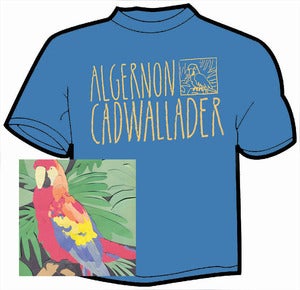 Image of Algernon Cadwallader - Parrot Flies CD and t-shirt