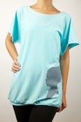 Image of Silhouette Tee - Blue