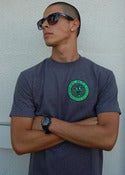 Image of Building Empires - Charcoal & Hyper Green