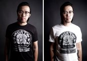 Image of US AND THEM SUPPLY PATCH T-SHIRT