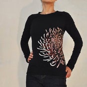 Image of Spider mum BLACK longsleeve