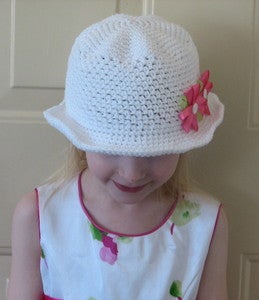 pattern ~ scissors ~ cloth: ~crochet sunhat~