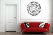 Image of Einstein Time WALL DECAL