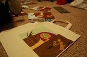 Image of Peak-a-Hoot Tote Bag 