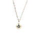 Image of Pebble Sterling Silver and Swiss Blue Topaz Necklace