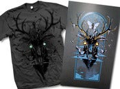 Image of Moth Eaten Deer Head - Poster/Shirt Package