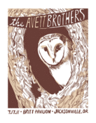 Image of The Avett Brothers * Jacksonville, OR 2011