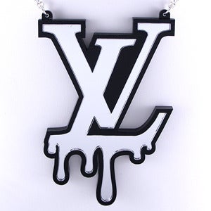 Image of Liquid Label Necklace