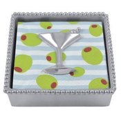 Image of Cocktail Napkin Box by Mariposa