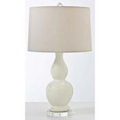 Image of Ivory Ceramic Gourd Lamp by Regina Andrew