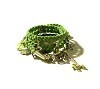 Image of ♥ Boho Couture Leather Wrap Bracelet ♥ LIME GREEN