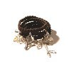 Image of ♥ Boho Couture Leather Wrap Bracelet ♥ CHOCOLATE BROWN