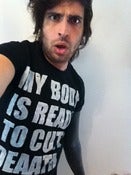 Image of MY BODY IS READY TO CUTE DEAATH (White Text)