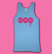 Image of Women's Blue Dots Tank Top  