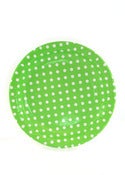 Image of Lime Dots Party Plates