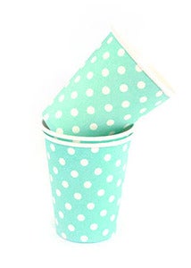 Image of Blue Dots Cups