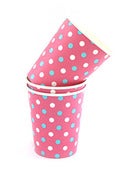 Image of Multi Pink & Blue Dots Party Cups