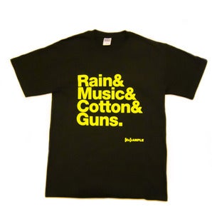 Image of "Manchester" T-Shirt - BLACK 