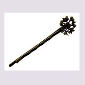 Image of Barrette petite fleur et barrette pour collage