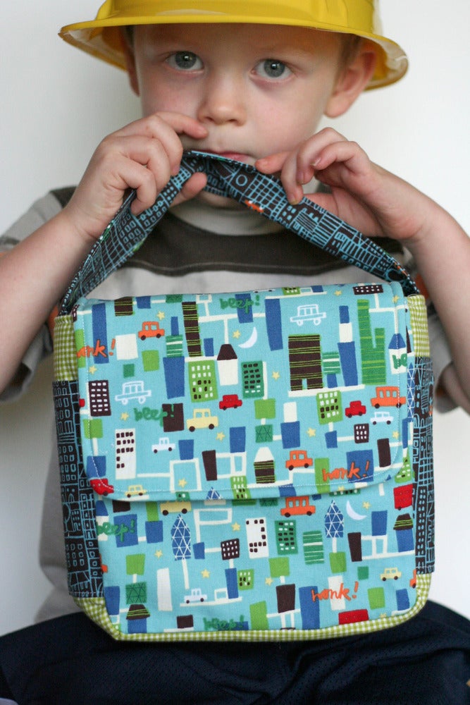 Image of Love Your Lunch Box PDF Sewing Pattern and Bonus snack Bag Pattern
