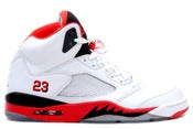 Image of Air Jordan Retro 5 "FIRE RED"