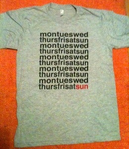 Image of One Good Day Grey Tee
