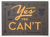 Image of Yes You Can't
