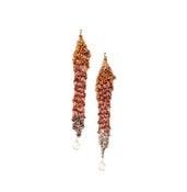 Image of Knit Chain Waterfall Earring
