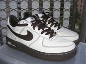 Image of Nike Air Force 1 Premium (Chocolate Bottoms) Size 9
