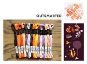 Image of Cosmo Embroidery Floss Palette : Outfoxed Collection : Outsmarted