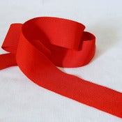 Image of Petersham Ribbon by the yard | Assort. Widths | Flame