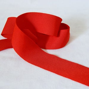 Image of Petersham Ribbon - Flame