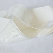 Image of Petersham Ribbon - Cream