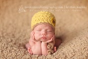 Image of Newborn Elegant Tie Hat