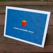 Image of Thank You Berry Much Stationery