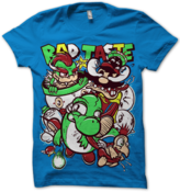 Image of Super Mario World - Teal Tee