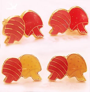 Image of Fantasia toadstool earrings