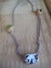 Image of Short chain w/ silver charm