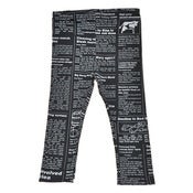 Image of Charcoal News Leggings