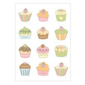 Image of Cupcake Stickers
