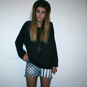 Image of USA Print Shorts