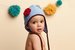Image of "Rose" Crochet flower hat