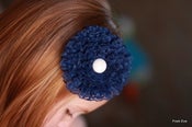 Image of Navy Lace Ruffler