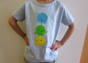 Image of Coloured Balls Tee - Blue