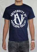 Image of Circular T-SHIRT(Navy)