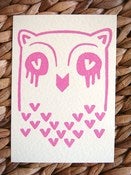 Image of Owl postcard set
